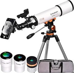 Guía para utilizar un telescopio terrestre con trípode