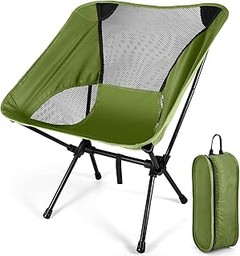 Comodidad de las sillas de camping ultraligeras en largas estancias