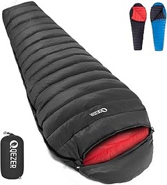 ¿Qué temperatura de confort tiene un saco de dormir de plumón?