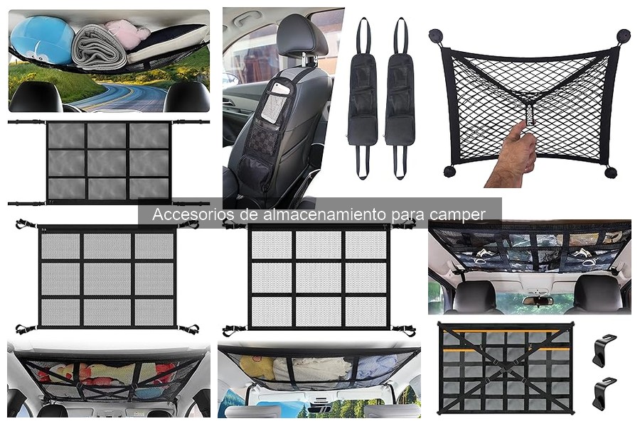 Accesorios de almacenamiento para campers: ¿qué son y su importancia?
