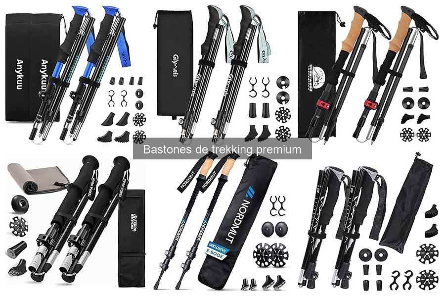 Accesorios Esenciales para Bastones de Trekking Premium