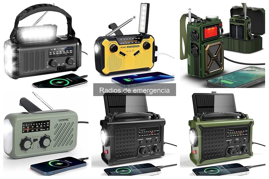 Accesorios esenciales para radios de emergencia en camping