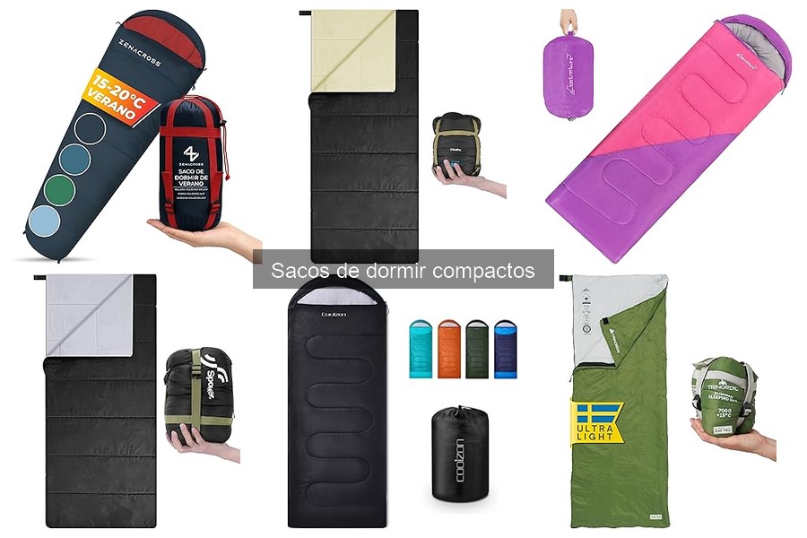 Accesorios esenciales para sacos de dormir compactos