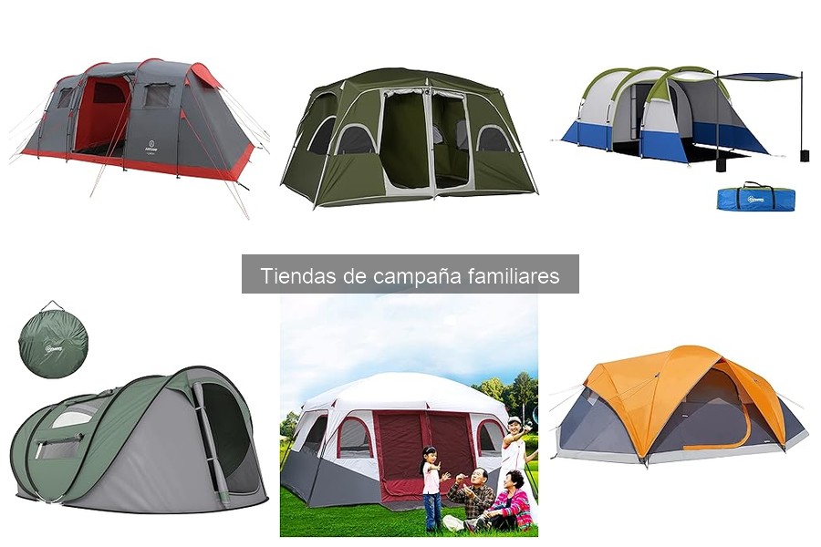 Accesorios Esenciales para Tiendas de Campaña Familiares