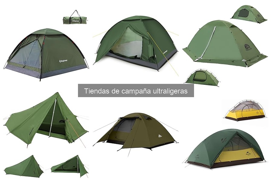 Accesorios esenciales para tiendas de campaña ultraligeras