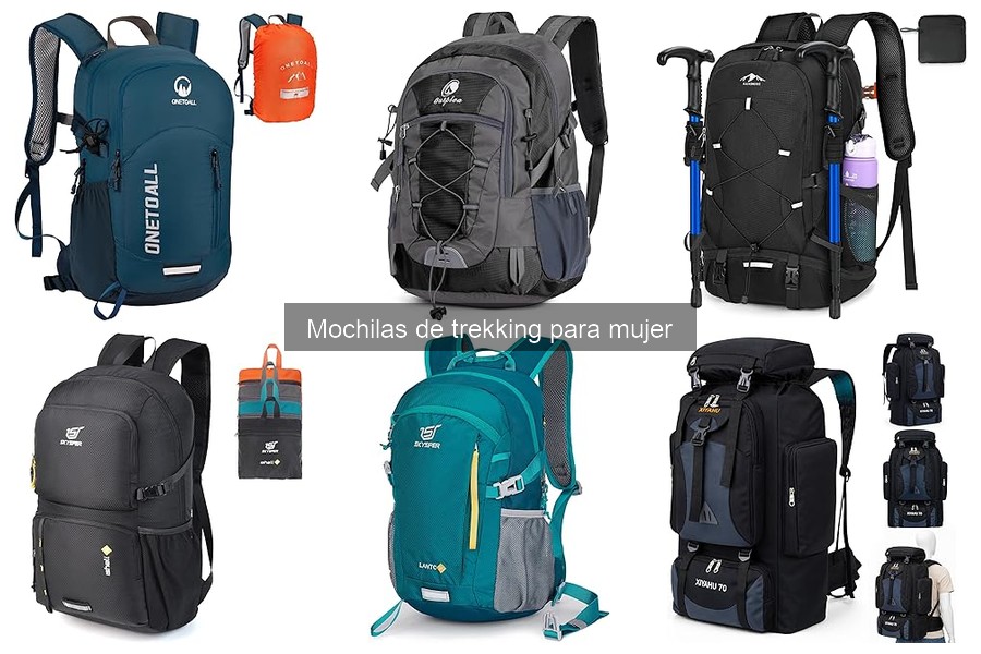 Accesorios imprescindibles para mochilas de trekking para mujer