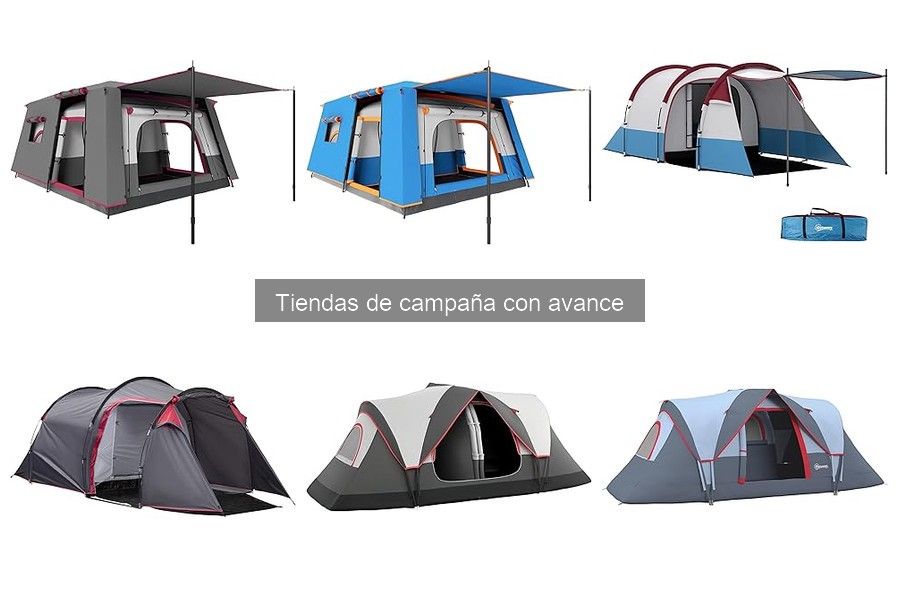 Accesorios imprescindibles para tiendas de campaña con avance