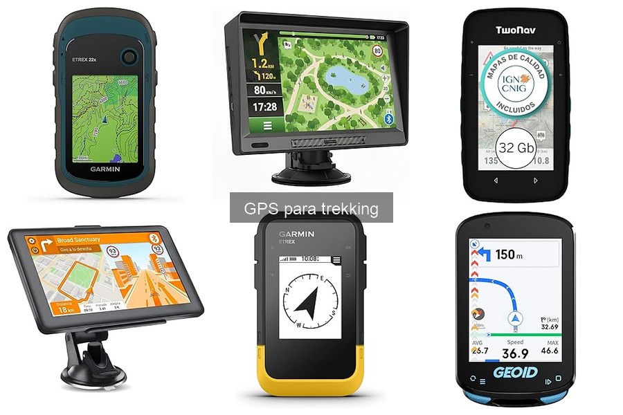 Accesorios indispensables para GPS de trekking