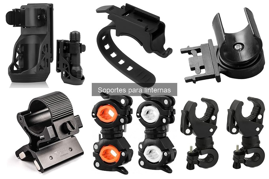 Accesorios útiles para soportes de linternas en camping