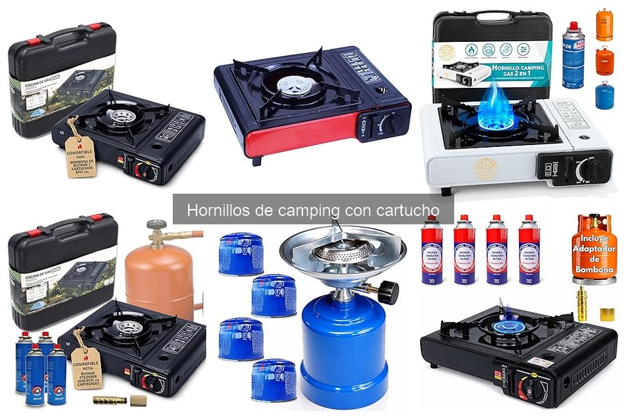Almacenar hornillo de camping con cartucho: Guía segura