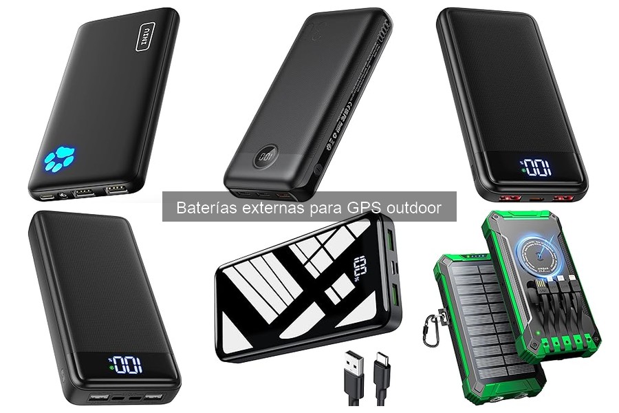 Alternativas a Baterías Externas para GPS Outdoor