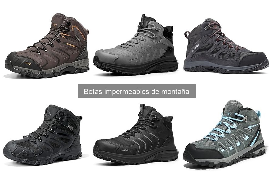Alternativas a Botas Impermeables de Montaña para Lluvia
