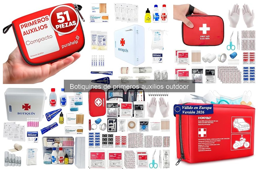 Alternativas a Botiquines de Primeros Auxilios Outdoor