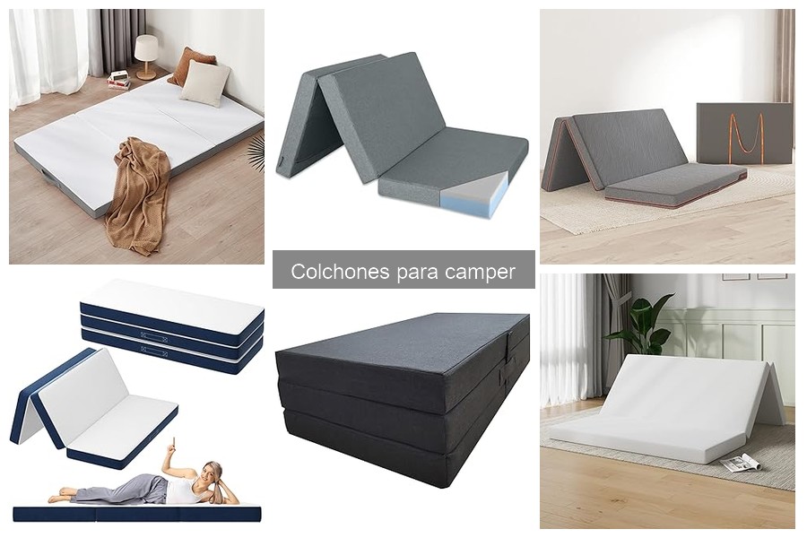 Alternativas a colchones para camper: soluciones compactas