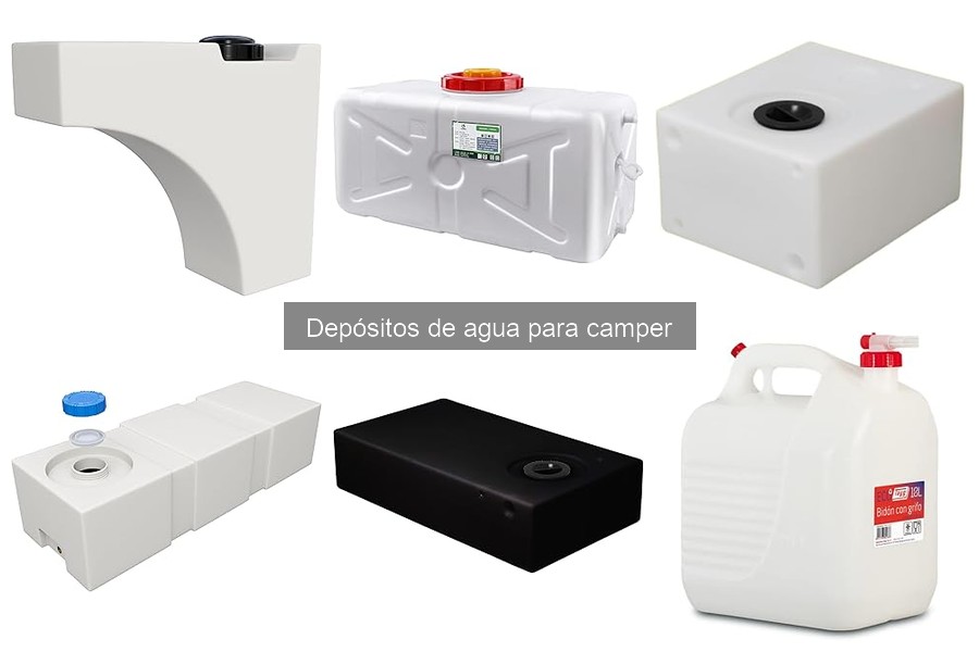 Alternativas a depósitos de agua para camper: opciones innovadoras