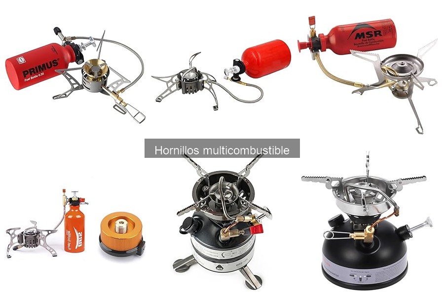 Alternativas a hornillos multicombustible para cocinar al aire libre