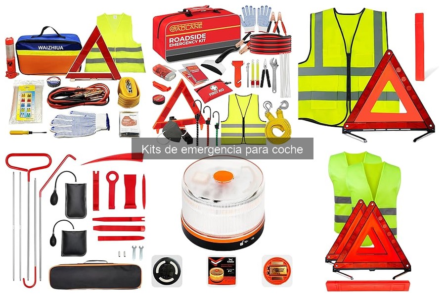 Alternativas a kits de emergencia para coche: opciones útiles