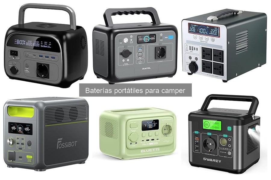 Alternativas a las baterías portátiles para campers
