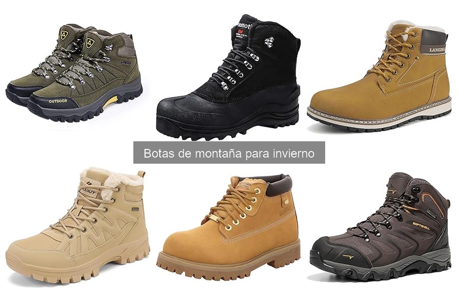 Alternativas a las botas de montaña para invierno