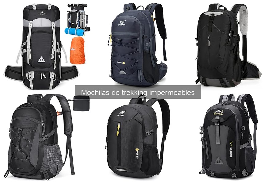 Alternativas a las mochilas de trekking impermeables