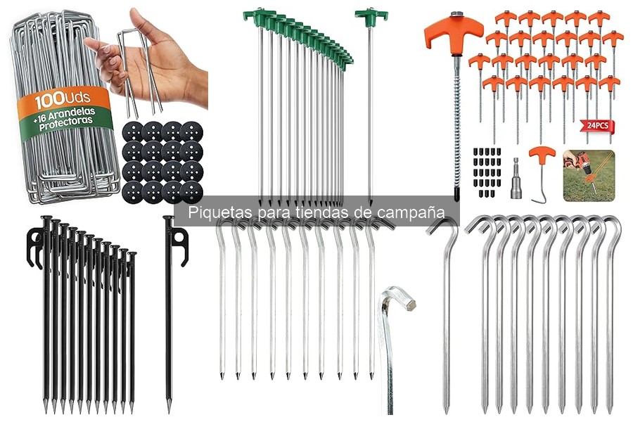 Alternativas a las Piquetas Tradicionales para Camping