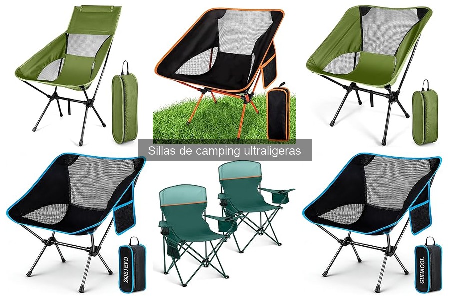 Alternativas a las sillas de camping ultraligeras