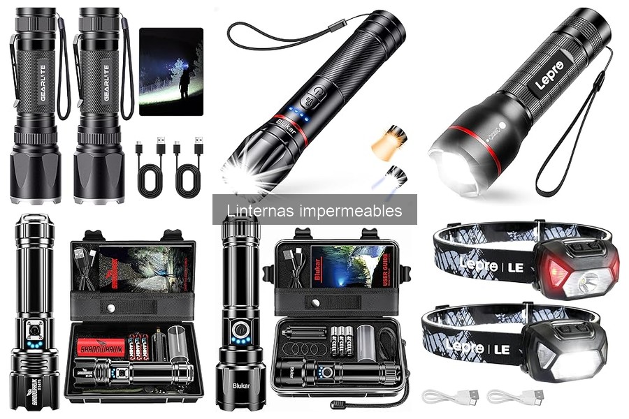 Alternativas a Linternas Impermeables para Iluminación Outdoor