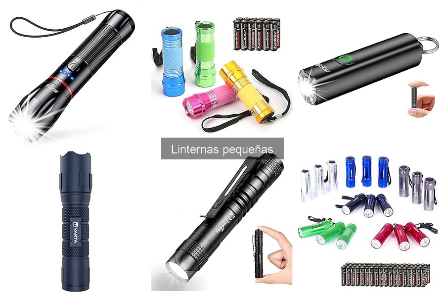Alternativas a linternas pequeñas para iluminación portátil