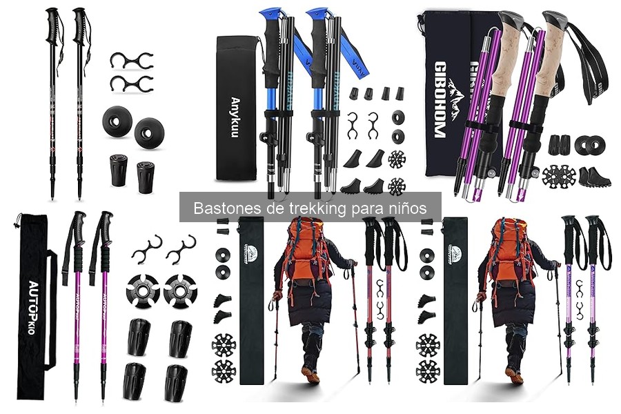 Alternativas a los bastones de trekking para niños