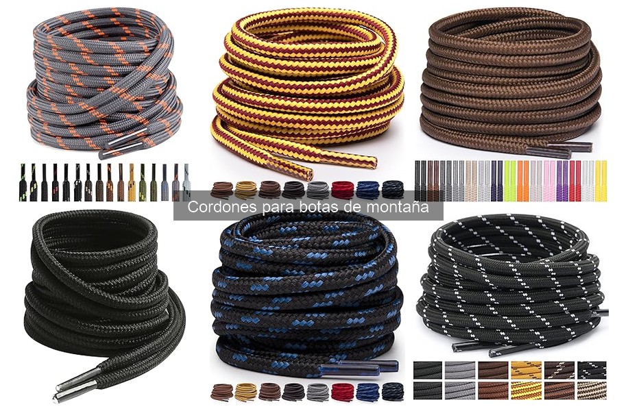 Alternativas a los cordones tradicionales para botas de montaña