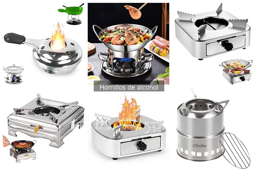 Alternativas a los hornillos de alcohol para camping