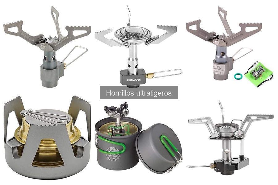 Alternativas a los hornillos ultraligeros para acampada