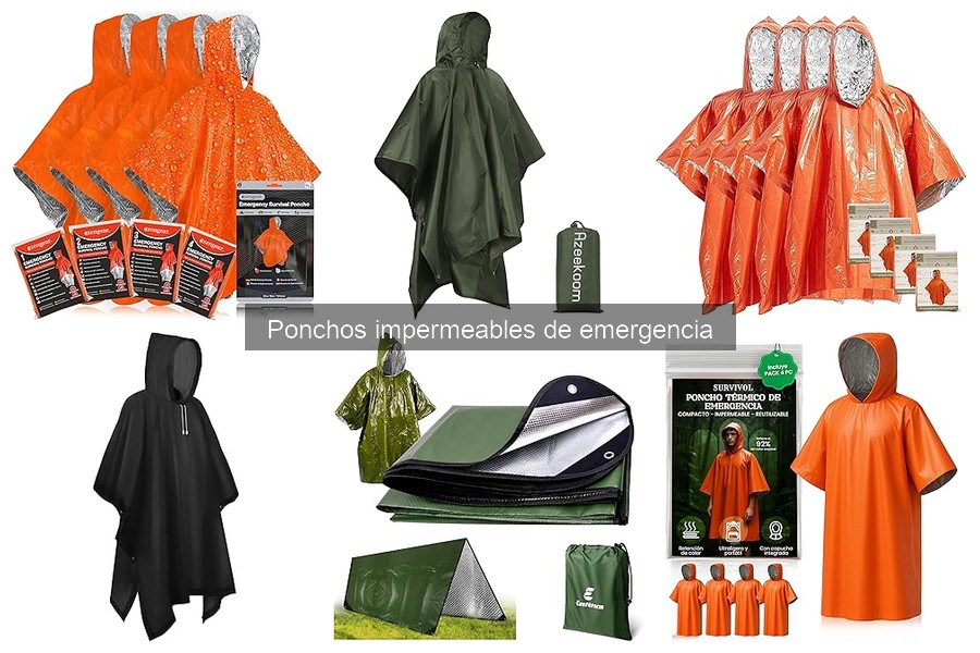 Alternativas a los Ponchos Impermeables de Emergencia