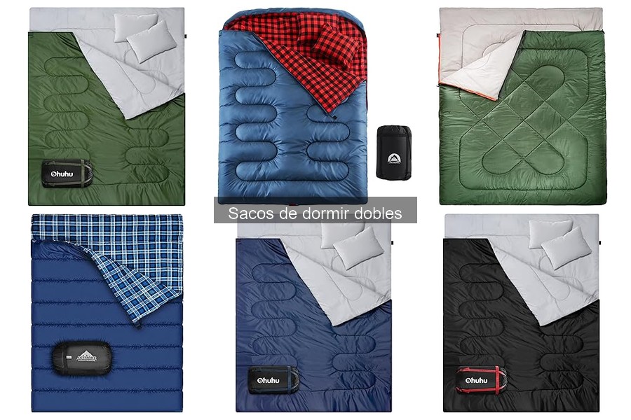 Alternativas a los sacos de dormir dobles para camping