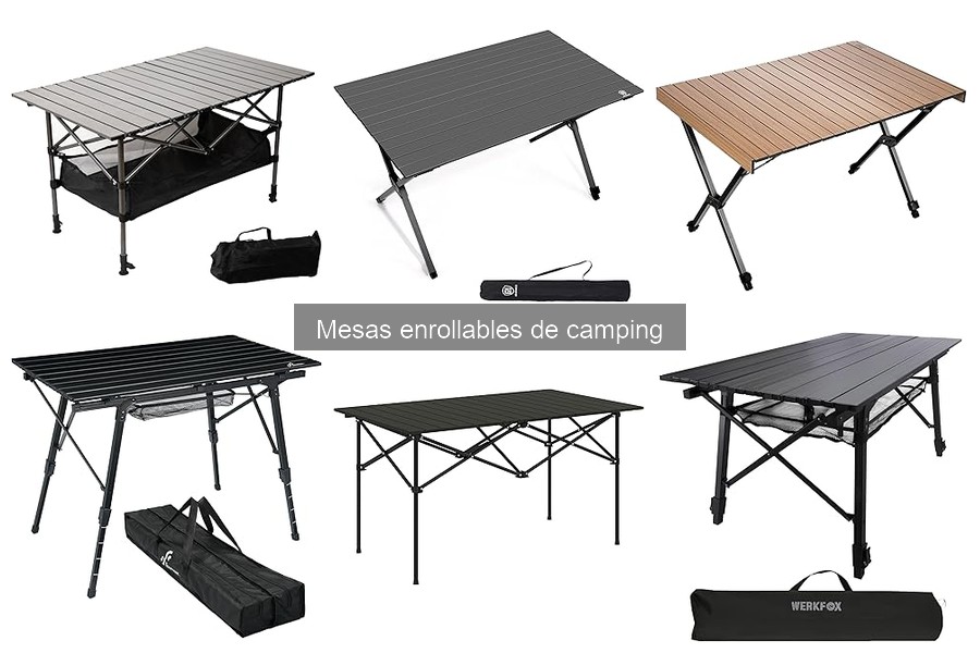 Alternativas a mesas enrollables de camping: descubre opciones