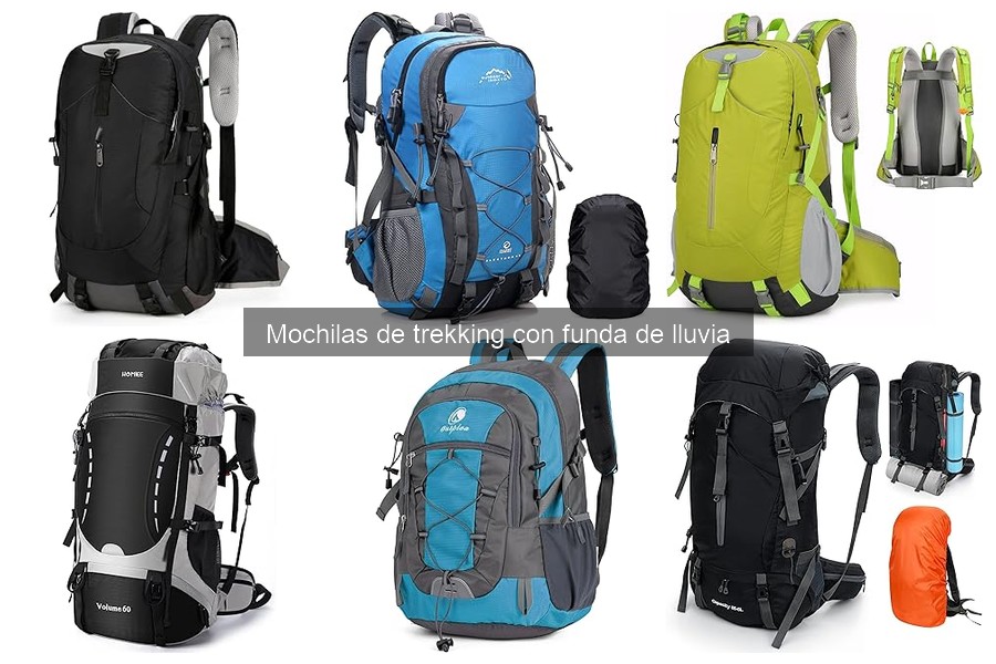 Alternativas a mochilas de trekking con funda de lluvia