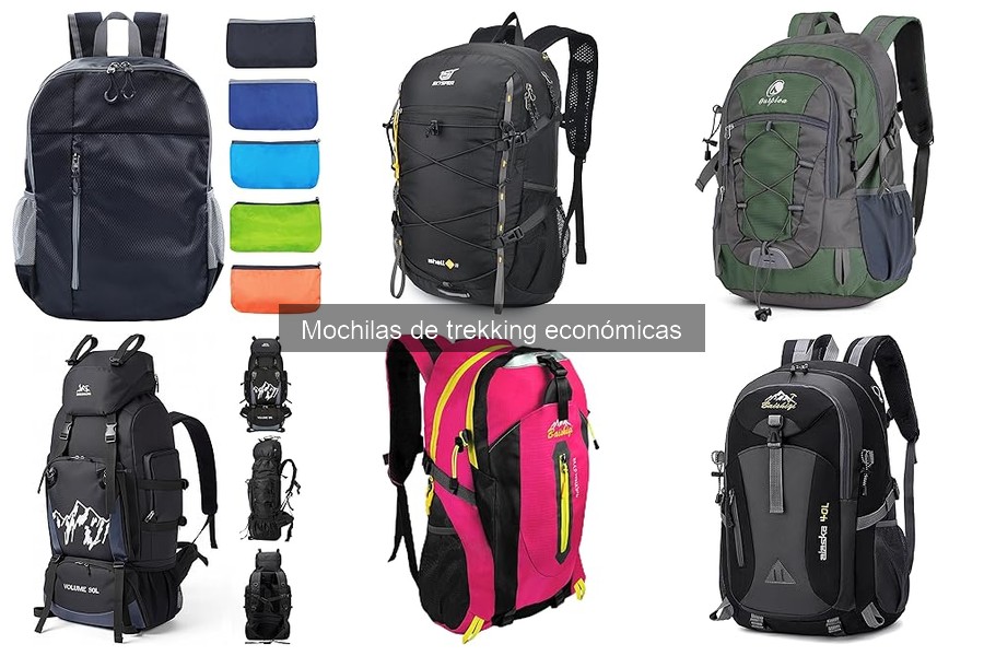 Alternativas a mochilas de trekking económicas para aventureros