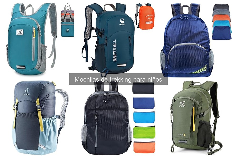 Alternativas a mochilas de trekking para niños: opciones prácticas