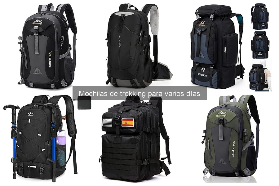 Alternativas a mochilas de trekking para varios días