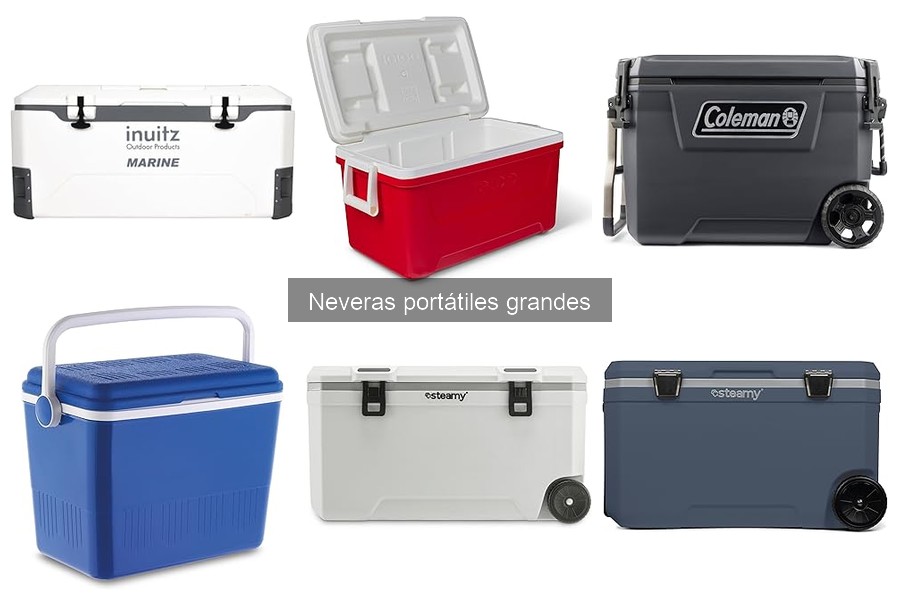 Alternativas a neveras portátiles grandes para camping