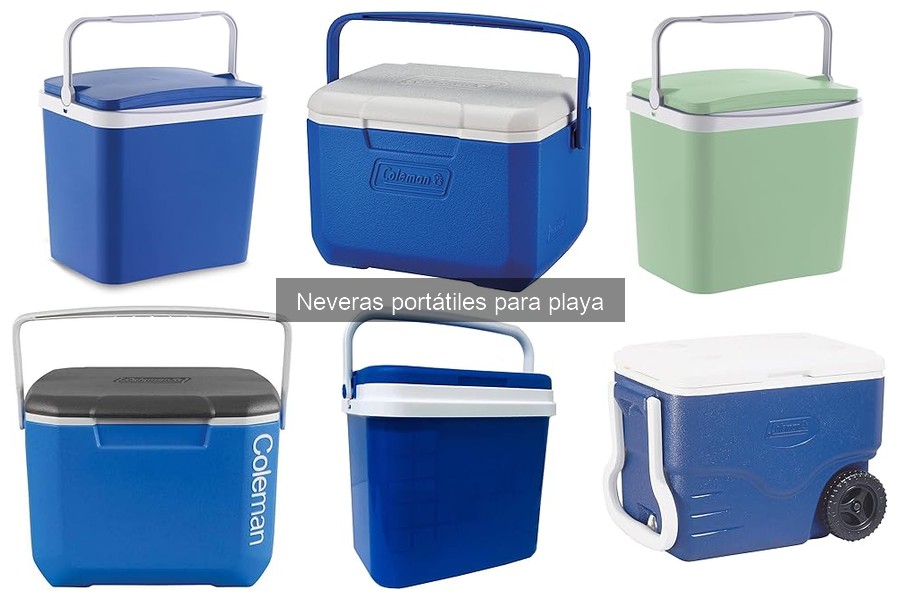 Alternativas a neveras portátiles para la playa