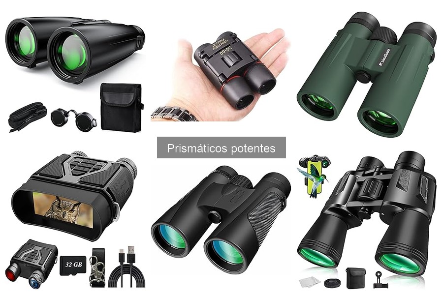 Alternativas a prismáticos potentes para actividades al aire libre