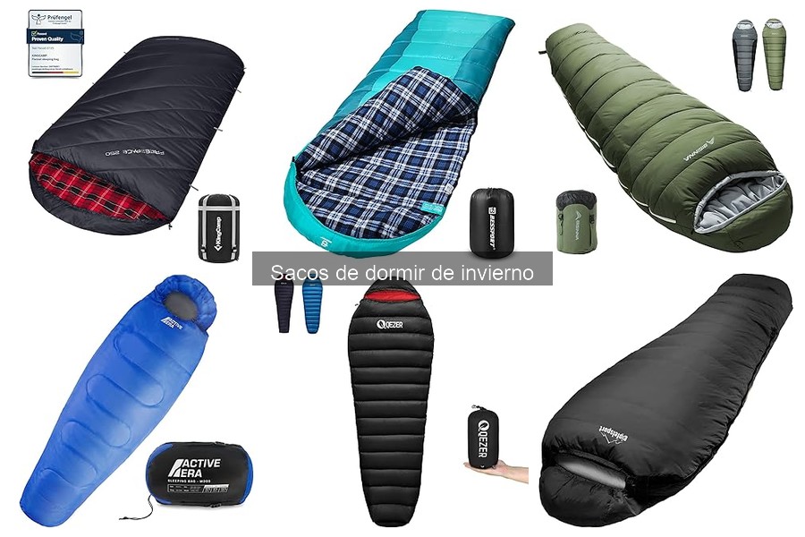 Alternativas a sacos de dormir de invierno: opciones para acampar