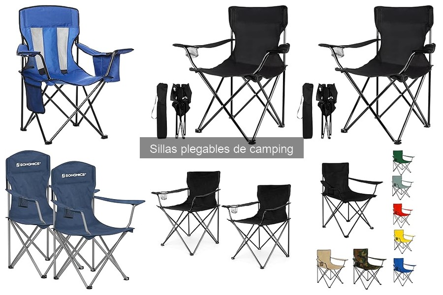 Alternativas a sillas plegables de camping: opciones cómodas