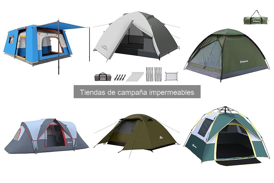 Alternativas a Tiendas de Campaña Impermeables para Acampar