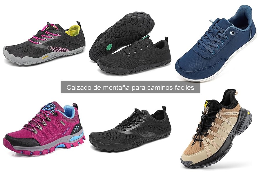 Alternativas al calzado de montaña para caminos fáciles