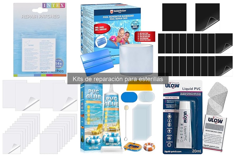 Alternativas creativas a los kits de reparación para esterillas