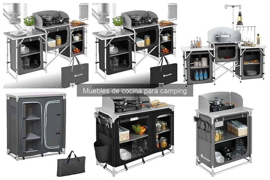 Alternativas Creativas a Muebles de Cocina para Camping