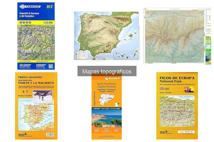 Alternativas digitales a mapas topográficos tradicionales