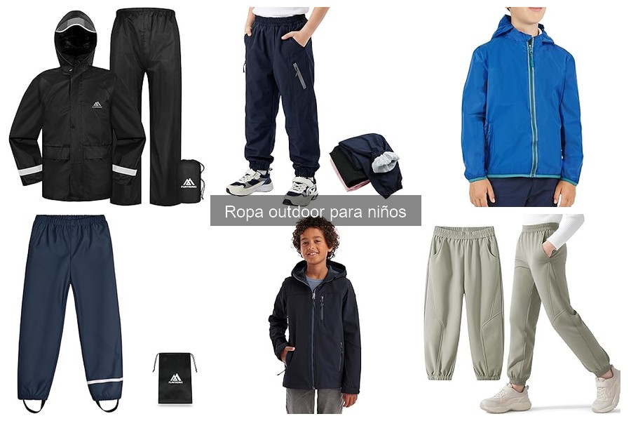 Alternativas económicas a la ropa outdoor para niños